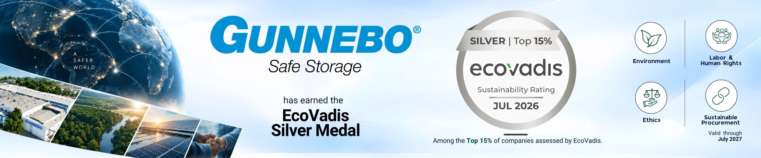 EcoVadis Silver Medal,Steelage